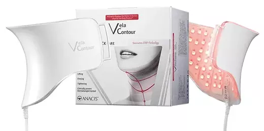 Vela Contour V-lift LED neck care Innovative SET produktů